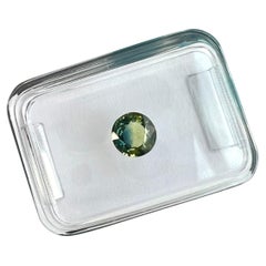 Unique IGI Certified Bi Colour Sapphire Australia 0.67ct Blue Yellow Unheated