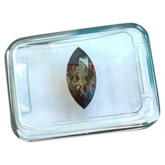IGI Certified 1.93ct Natural Colour Change Garnet Marquise Cut Rare Gemstone