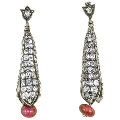 Breathtaking Diamond Pod Earrings 4