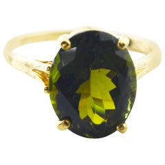 Beautiful Green Tourmaline Ring 2