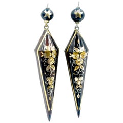 Antique Pique Drop Earrings