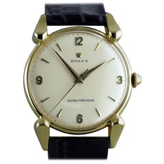 Rolex Yellow Gold Super Precision Chronometer Wristwatch, circa 1948 5