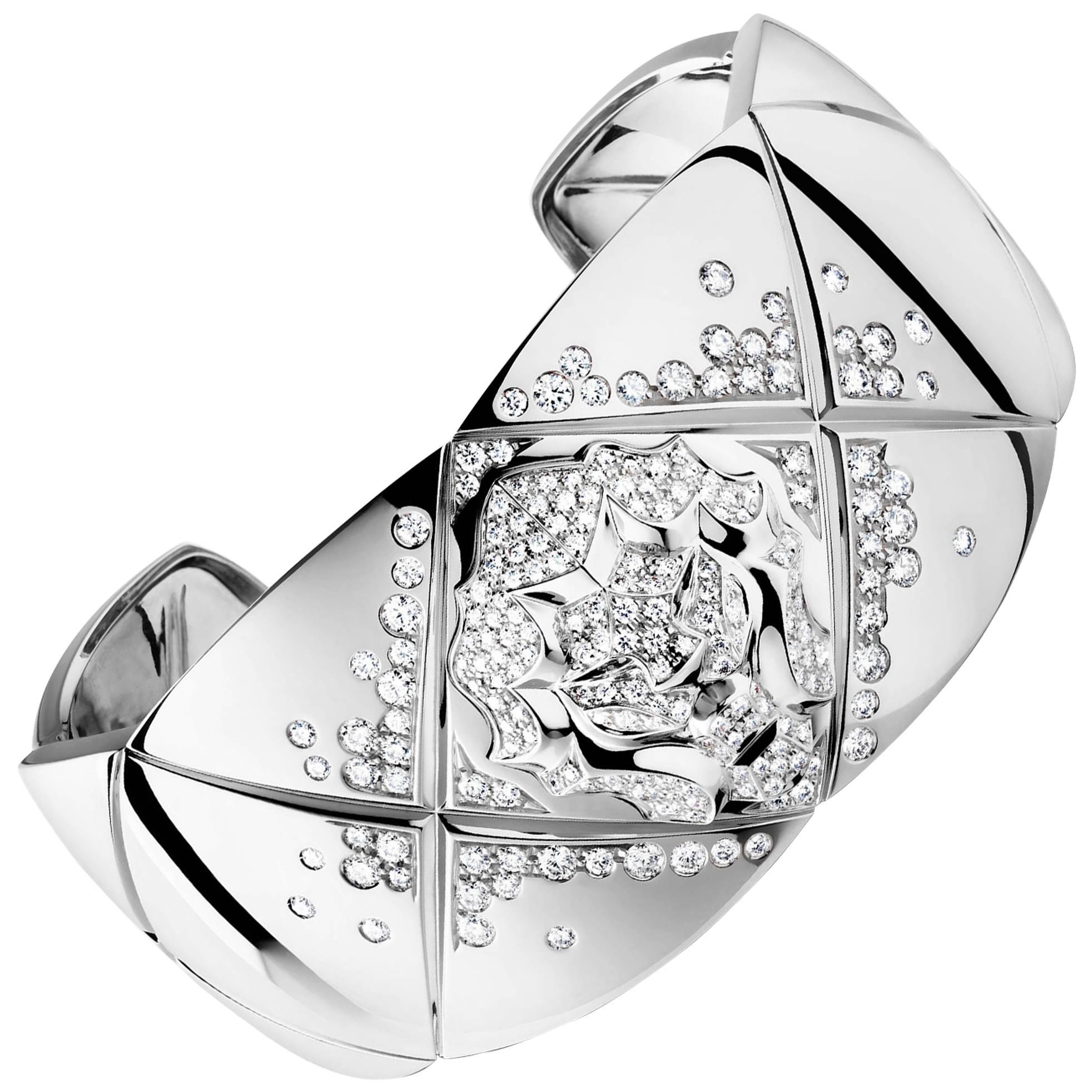 Chanel Coco Crush Diamond Bangle Bracelet