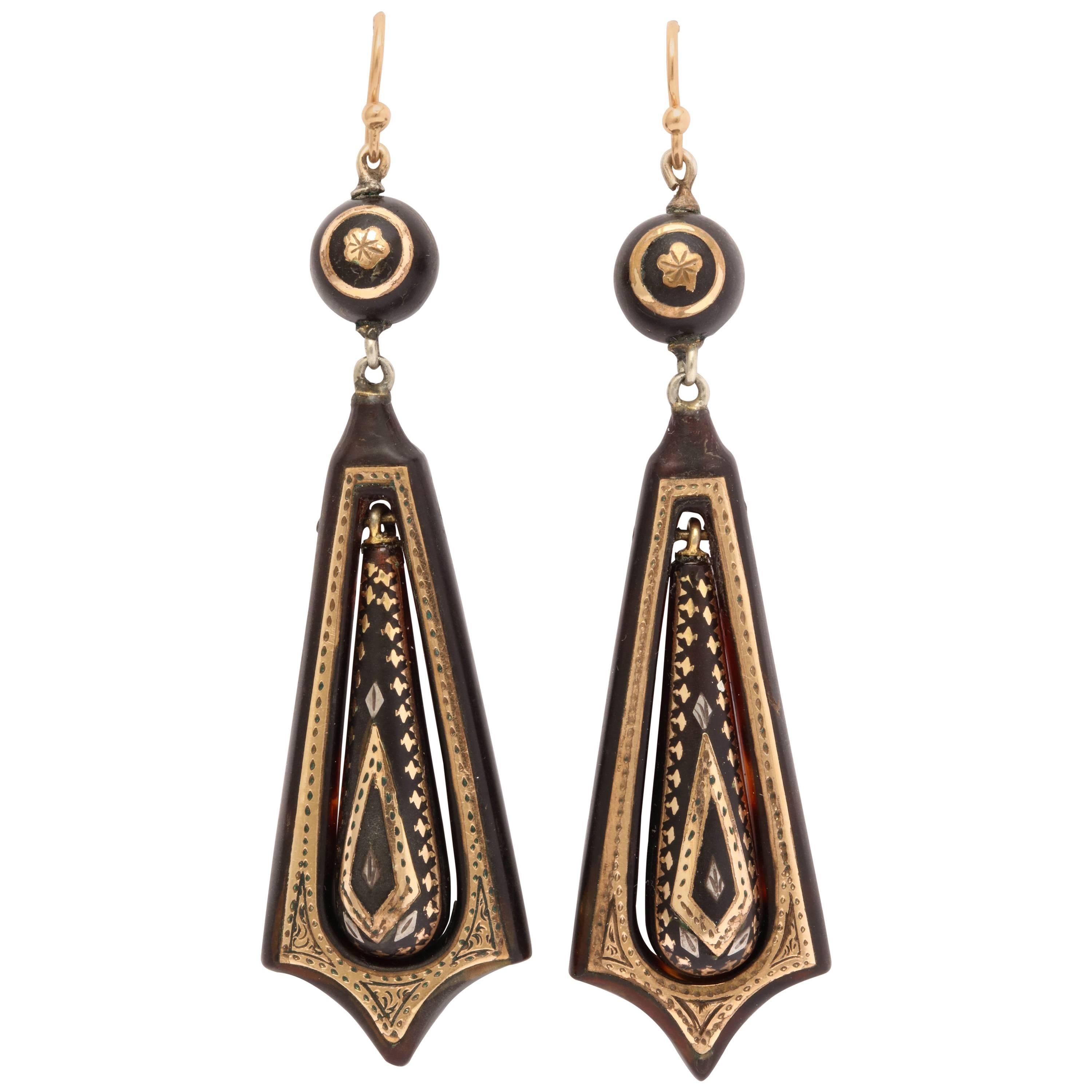 Victorian Pique Earrings