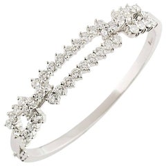 Kutchinsky Diamond White Gold Bangle