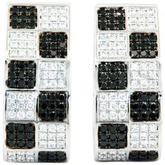 Chopard Black and White Diamond Earrings 10