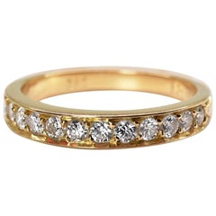 Vintage Cartier Diamond Eternity Ring
