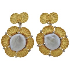 Buccellati Gold Biwa Pearl Cufflinks 5