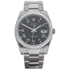 Rolex Stainless Steel Oyster Perpetual Date Automatic Wristwatch Ref 115210 2