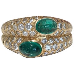 Cartier Emerald and Diamond Ring