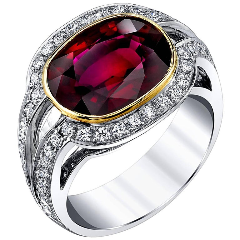 Ruby and Diamond Ring For Sale at 1stdibs