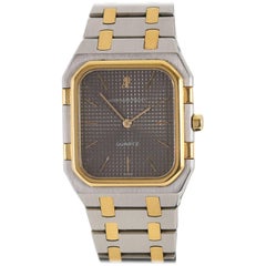 Retro Audemars Piguet Royal Oak Yellow Gold Stainless Steel Quartz Wristwatch