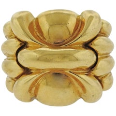 Gold Wide Band Ring Gold Wide Band Ring