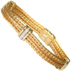 Gold and Diamond Bracelet 2