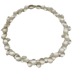 Kayo Saito Silver Mizukusa Choker Necklace 4