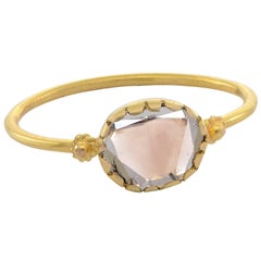 Grecian 18 Karat Gold Diamond Ring 7