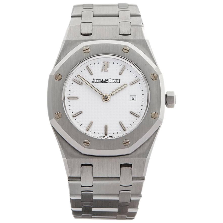 Audemars Piguet Ladies Stainless Steel Royal Oak Quartz Wristwatch, 2000s