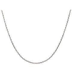 Chopard White Gold Chain Necklace