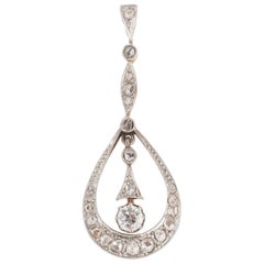 Edwardian Diamond Pendant Edwardian Diamond Pendant