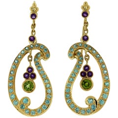 Crevoshay Paisley Earrings