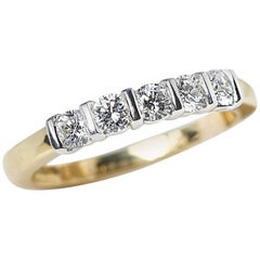 Mappin & Webb Diamond Yellow Gold Ring