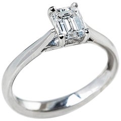 Mappin & Webb Platinum 1.05 Carat Diamond Ring