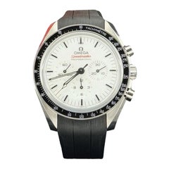 2025 Omega Speedmaster Moonwatch 310.32.42.50.04.001 42mm White Steel Box Paper
