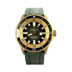 Breitling Superocean Automatic 42 N17375 42mm Bronze Green Dial Box Paper