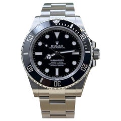 2026 Rolex Submariner No Date 124060 41mm Black Dial Stainless Steel Box Paper