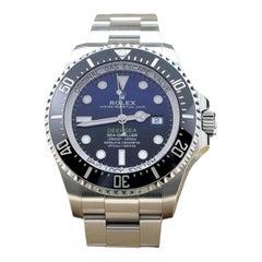 Rolex Sea Dweller Deepsea 126660 Blue Dial James Cameron 44mm Steel Box Paper