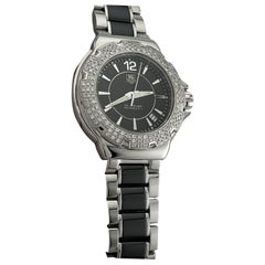 TAG Heuer Formula 1 Ladies WAC1214.BA0852 35mm Diamond Bezel Stainless Steel
