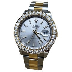 Rolex Datejust 41 126333 Diamond Bezel 18K Yellow Gold Stainless Steel