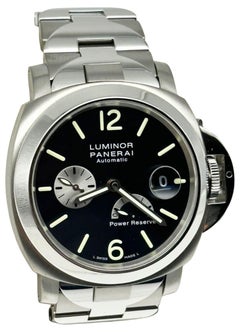 Panerai Luminor PAM00171 44mm Titanium Power Reserve Automatic Black Dial