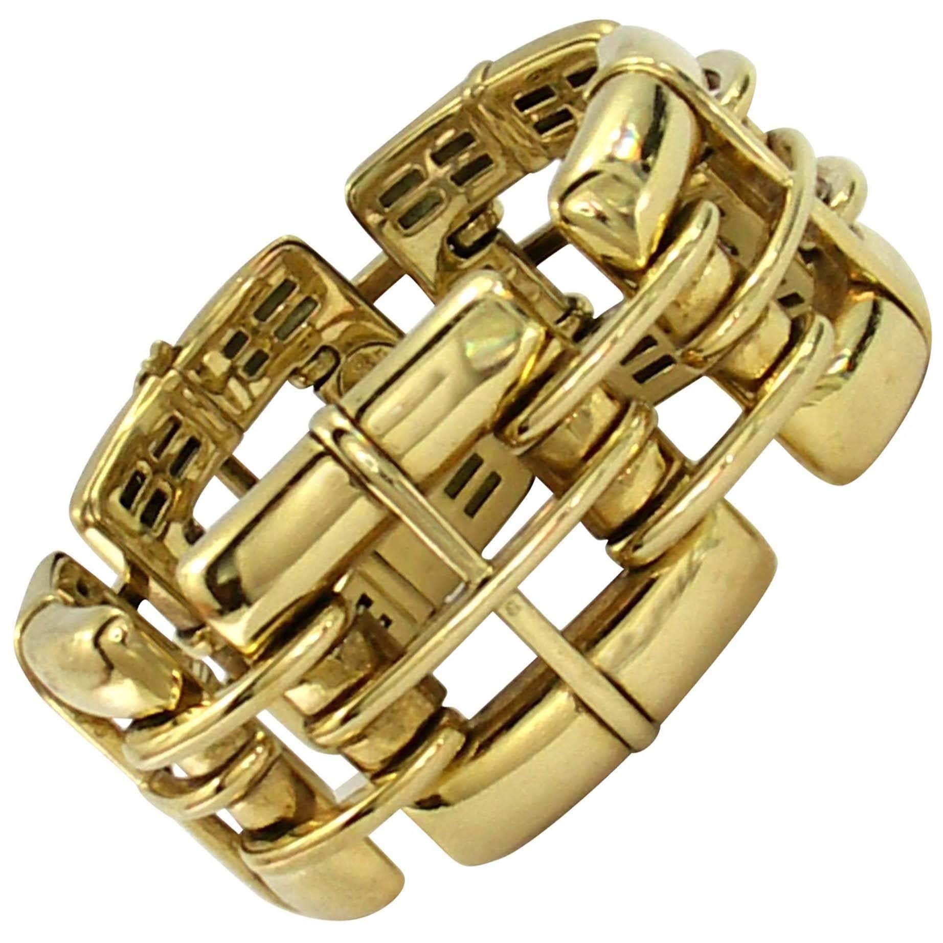 Tiffany & Co. Gold Biscayne Bracelet