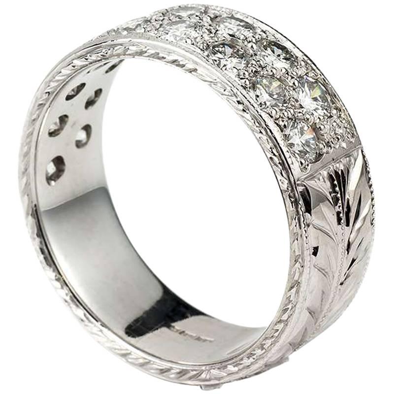 Diamond Wedding Band 1.00 Carat