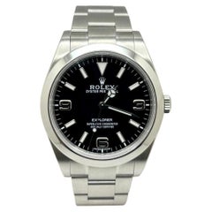Rolex Explorer 214270 39mm Black Dial Stainless Steel