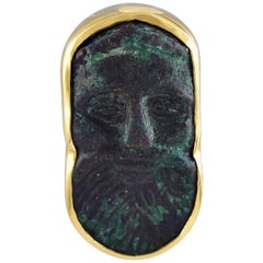 Antique Celtic Bronze Pendant