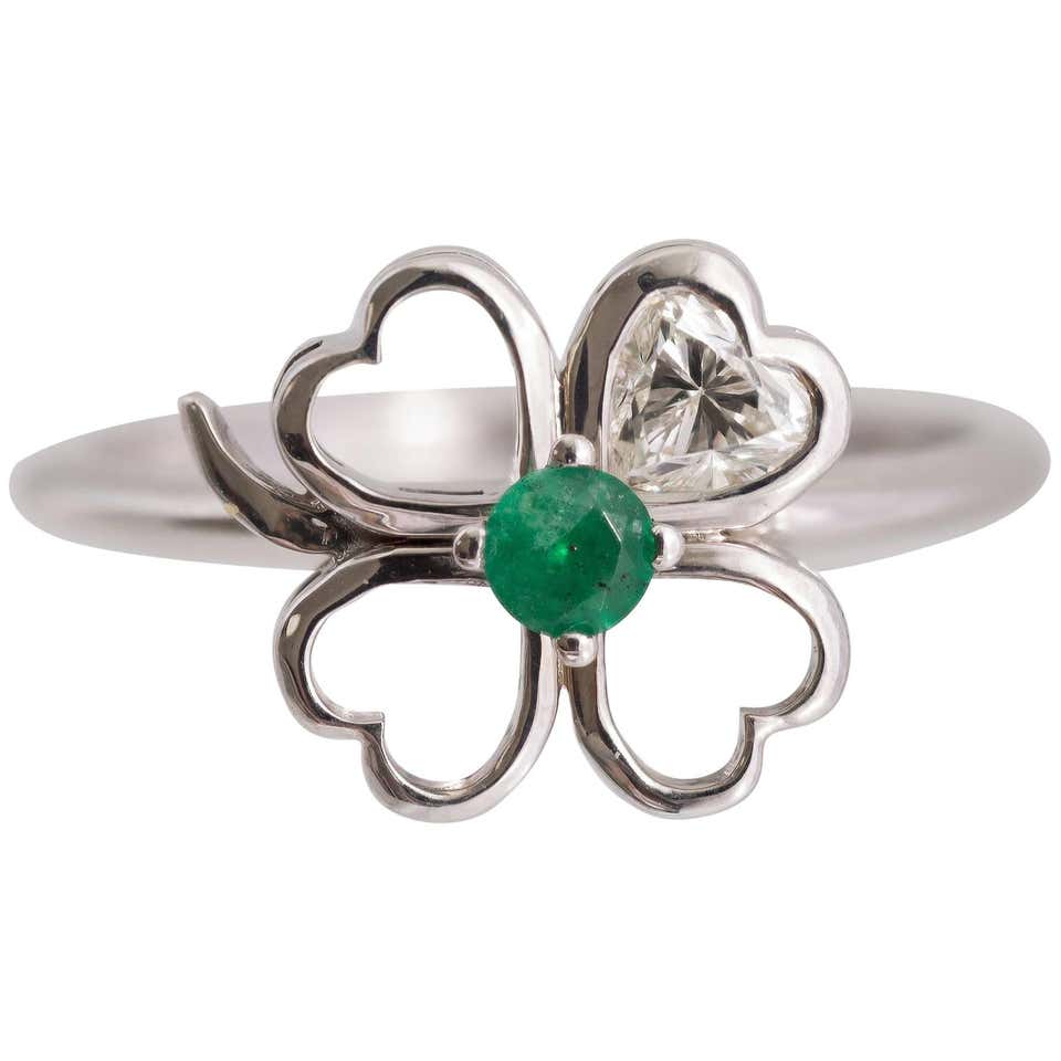 4 Leaf Clover Ring at 1stDibs