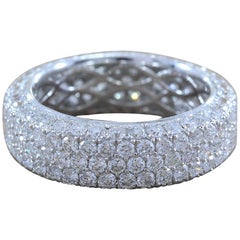 Diamond Collection Gold Eternity Band Ring