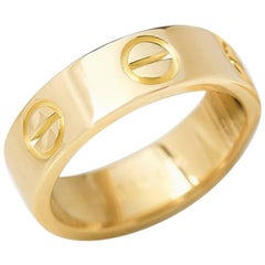 Cartier Yellow Gold Love Ring