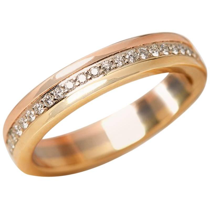 Cartier Diamond Trinity Eternity Ring