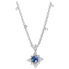 Picchiotti Sapphire Diamond Necklace 8