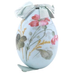 Russian Porcelain Easter Egg Art Nouveau Style 11