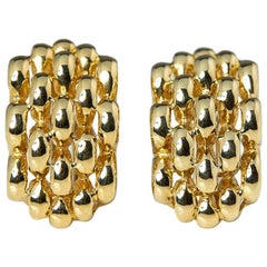 David Morris Gold Earrings 4