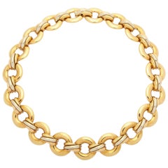 Cartier Gold Link Necklace