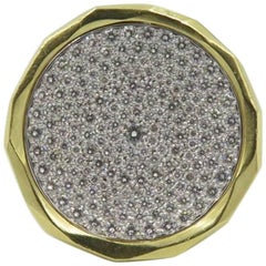 Hami Pave Diamond Gold Ring 4