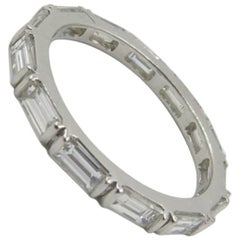 Diamond Platinum Eternity Band 2