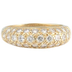 Diamond and Yellow Gold Ring