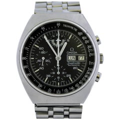Omega Stainless Steel Speedmaster Mark IV automatic wristwatch 11
