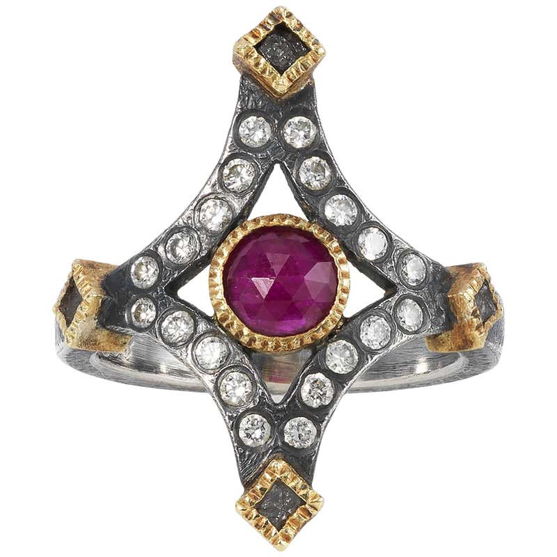 Todd Reed Faceted Ruby Ring at 1stDibs | todd reed rings